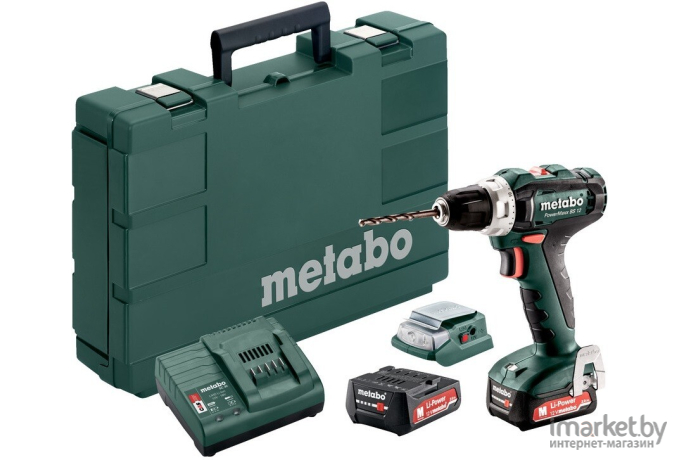 Дрель-шуруповерт Metabo PowerMaxx BS 12 [601036500]