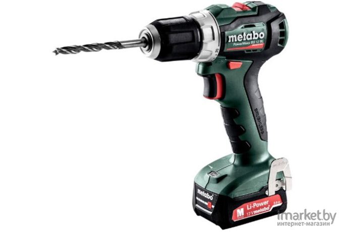 Дрель-шуруповерт Metabo PowerMaxx BS 12 [601036500]