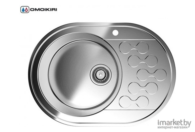 Кухонная мойка Omoikiri Kasumigaura 65-IN нержавеющая сталь [4993727]