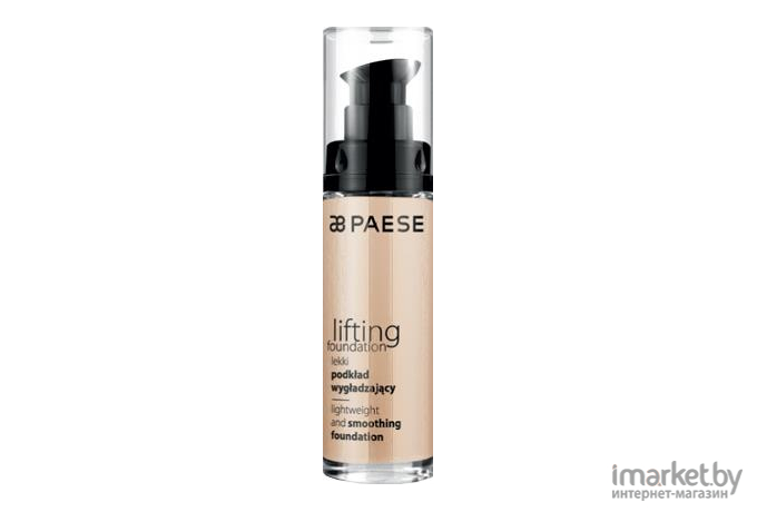 Тональный крем Paese Lifting Foundation легкий разглаживающий 101 теплый бежевый