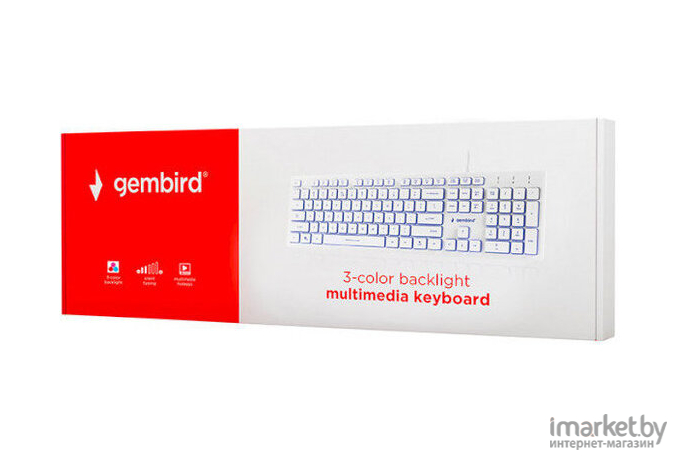 Клавиатура Gembird KB-UML3-01-W-RU