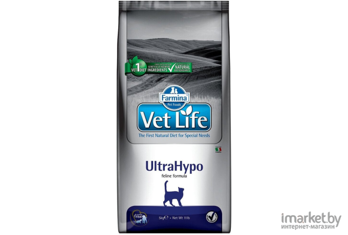 Корм для кошек Farmina Vet Life UltraHypo 5кг