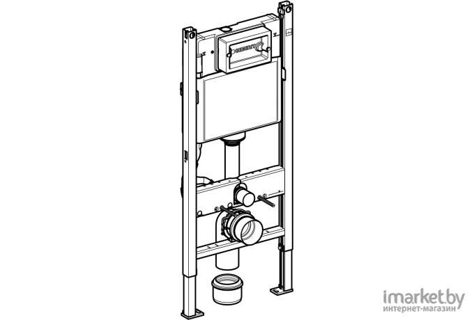 Инсталляция Geberit Duofix UP100 [111.153.00.1]