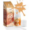 Крем солнцезащитный Sativa Невидимый минеральный №68 Sand Beige SPF30 30мл