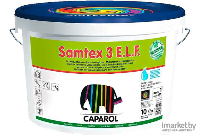 Краска Caparol Samtex 3 E.L.F. B1 5л