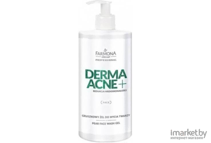 Гель для умывания Farmona Professional Dermaacne+ грушевый 500мл