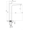 Умывальник Cersanit Crea 35 Square [P-UM-CRE35/1-oc-S]