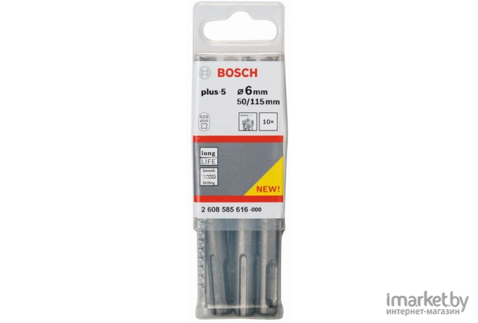 Бур Bosch SDS-plus-5 10шт [2.608.585.616]