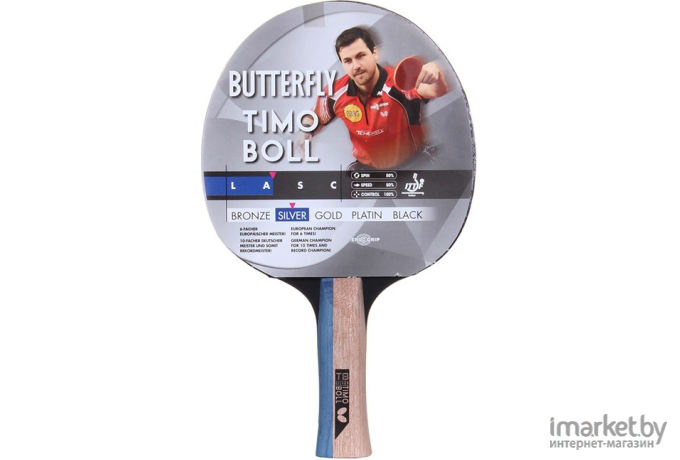 Ракетка для настольного тенниса Butterfly Timo Boll silver