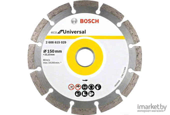 Отрезной круг Bosch Eko Universal D150 10шт [2.608.615.042]