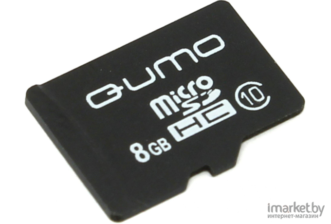 Карта памяти QUMO microSDHC (Сlass 10) 8GB (QM8GMICSDHC10NA)