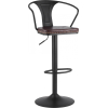 Стул Stool Group Tolix Arms Soft черный матовый [F2535L MATTE BLACK 3474+PU7005]