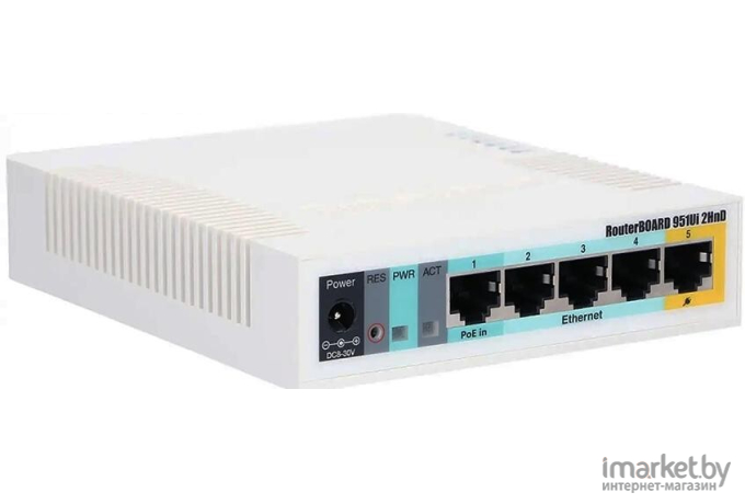 Беспроводной маршрутизатор Mikrotik RB951Ui-2HnD