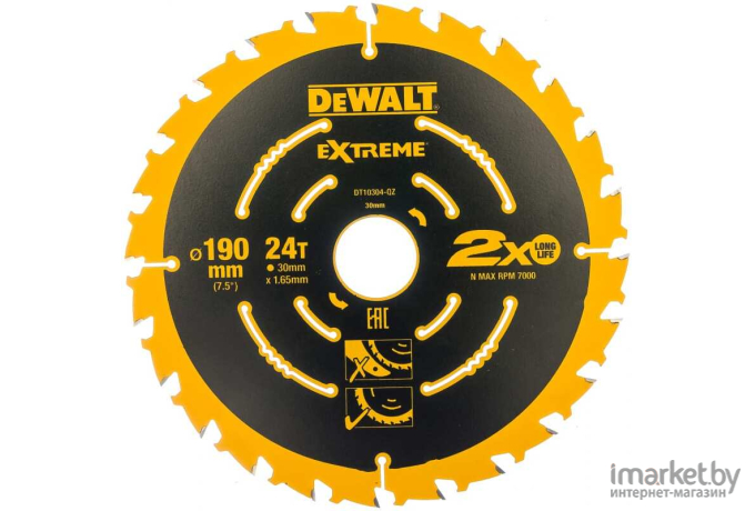 Диск пильный DeWalt DT 10304