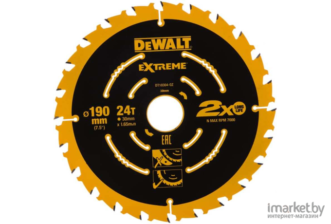 Диск пильный DeWalt DT 10304