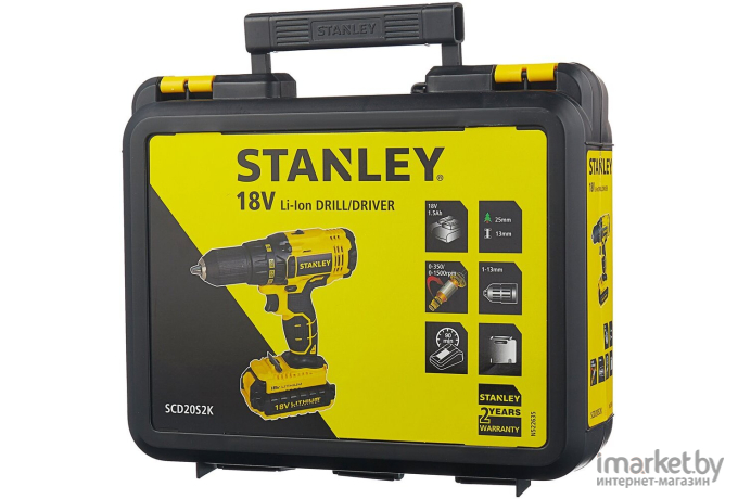 Дрель-шуруповерт Stanley SCD20S2K