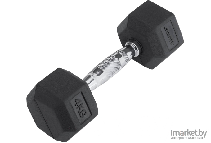 Гантель цельная Starfit DB-301 4 кг черный