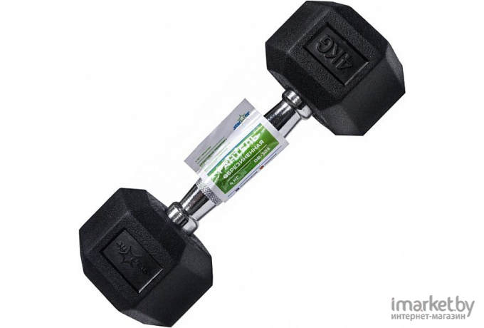 Гантель цельная Starfit DB-301 4 кг черный