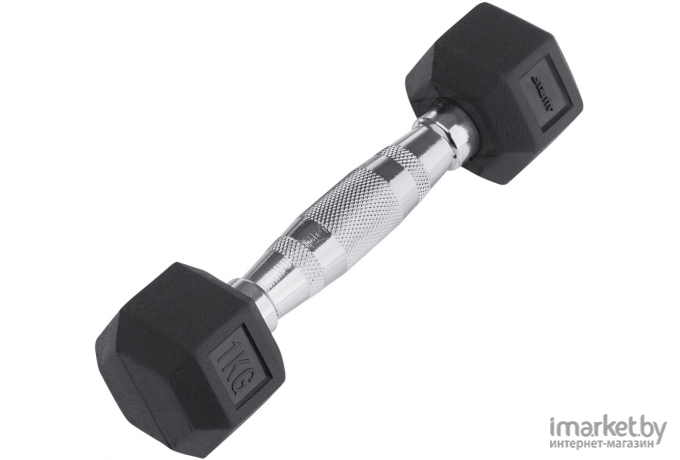 Гантель цельная Starfit DB-301 4 кг черный