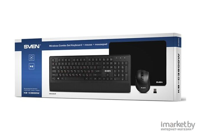 Набор периферии SVEN KB-C3800W Black