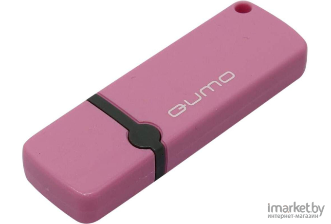 Usb flash QUMO Накопитель 16GB 2.0 Optiva 02 розовый корпус QM16GUD-OP2-pink Pink [18081]