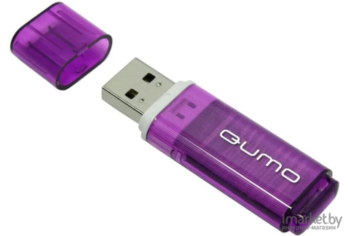 Usb flash QUMO Накопитель 8GB 2.0 Optiva 01 QM8GUD-OP1-violet Violet [17691]