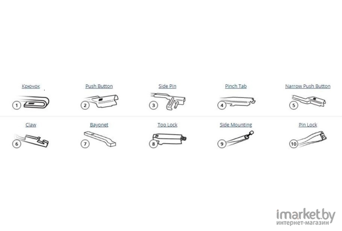 Щетки стеклоочистителя Bosch Rear [3397004874]