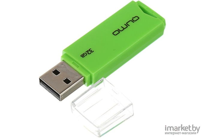 Usb flash QUMO 32GB Tropic QM32GUD-TRP-Green Green [18482]