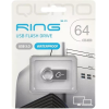 Usb flash QUMO 64GB Ring 3.0 QM64GUD3-Ring металлик [23864]