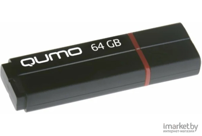 Usb flash QUMO 64GB 3.0 Speedster QM64GUD3-SP-black Black [19660]