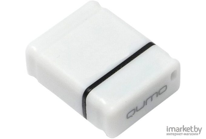 Usb flash QUMO 32GB 2.0 Nano QM32GUD-NANO-W White [18330]