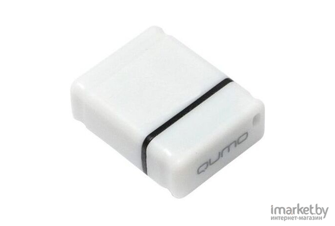 Usb flash QUMO 16GB 2.0 Nano QM16GUD-NANO-W White [18326]