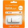 Usb flash QUMO 16GB 2.0 Optiva 02 QM16GUD-OP2-white White [17825]