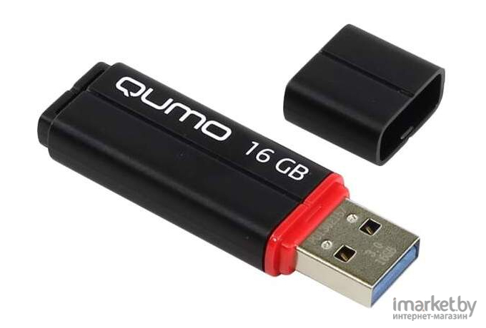 Usb flash QUMO 16GB 3.0 Speedster QM16GUD3-SP-black (19655)