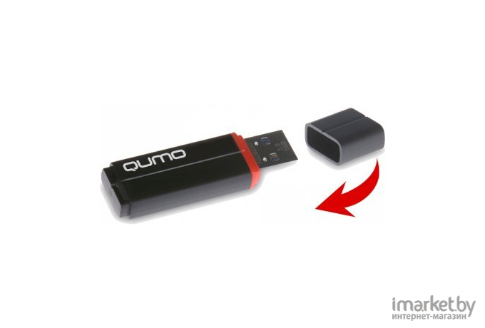 Usb flash QUMO 16GB 3.0 Speedster QM16GUD3-SP-black (19655)