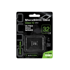 Карта памяти QUMO MicroSDHC 32GB Сlass 10 UHS-I ,3.0 с адаптером SD QM32GMICSDHC10U1 [18742]