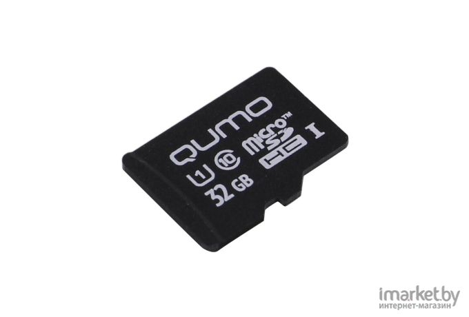 Карта памяти QUMO MicroSDHC 32GB Сlass 10 UHS-I ,3.0 с адаптером SD QM32GMICSDHC10U1 [18742]