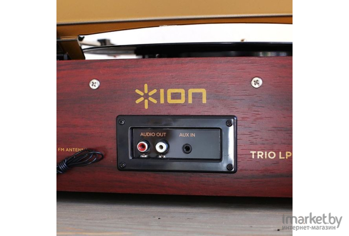 Виниловый проигрыватель ION TRIO LP с радио