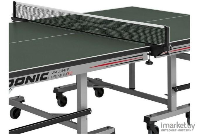 Теннисный стол Donic Waldner Premium 30 одобрен ITTF 30 мм ролики рама зеленый/ синий