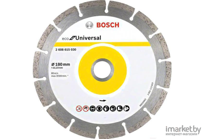 Алмазный диск Bosch Eko Universal D180 10 шт [2.608.615.043]