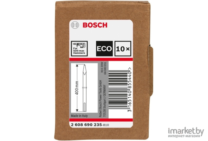 Зубило Bosch SDS-max Eco 400 [2.608.690.235]