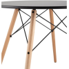 Стол обеденный Stool Group Eames DSW D 80 черный [CHAD BLACK]