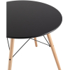 Стол обеденный Stool Group Eames DSW D 80 черный [CHAD BLACK]