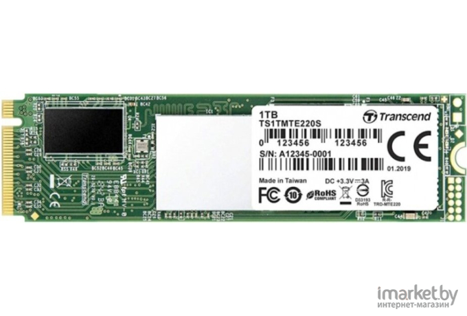 SSD диск Transcend 220S 1TB M.2 2280 [TS1TMTE220S]