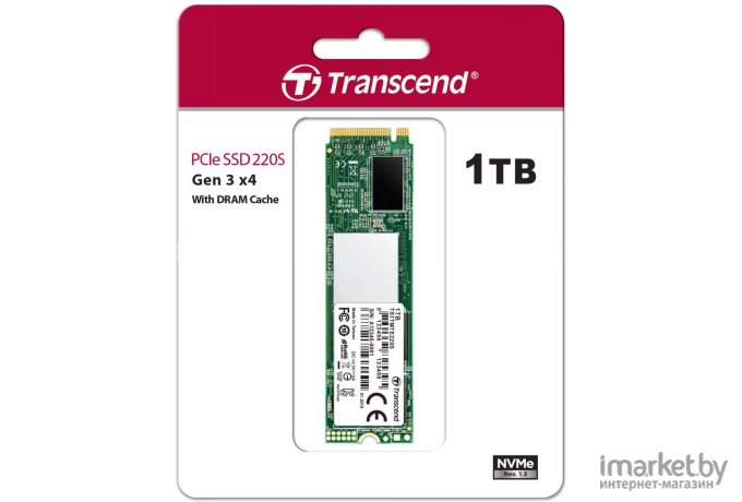 SSD диск Transcend 220S 1TB M.2 2280 [TS1TMTE220S]