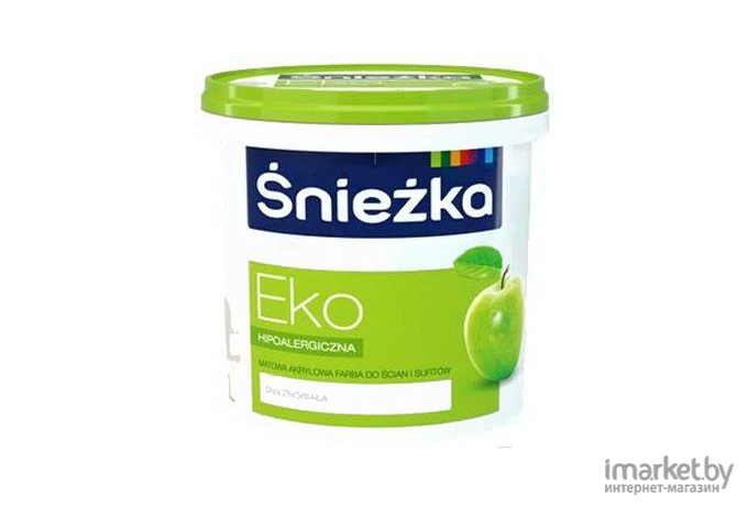 Краска Sniezka Eko 1л белоснежный