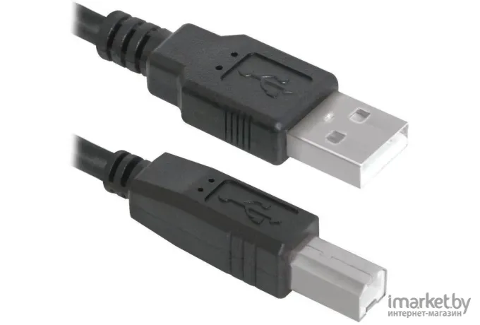 Кабель Mirex USB 2.0 AM-BM 3м [13700-AMBM30BK]