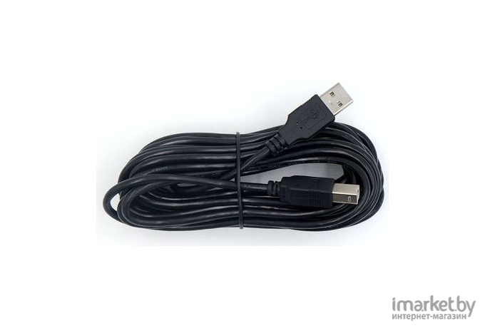 Кабель для компьютера Mirex USB 2.0 AM-BM 5м [13700-AMBM50BK]