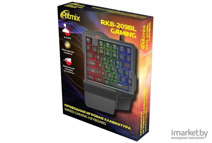 Клавиатура Ritmix RKB-209 BL Gaming