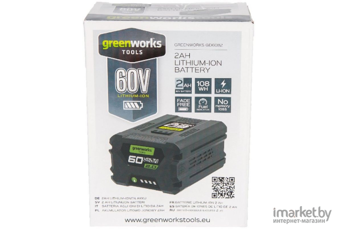 Аккумулятор Greenworks 2918307